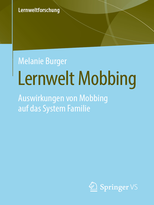 Title details for Lernwelt Mobbing by Melanie Burger - Available